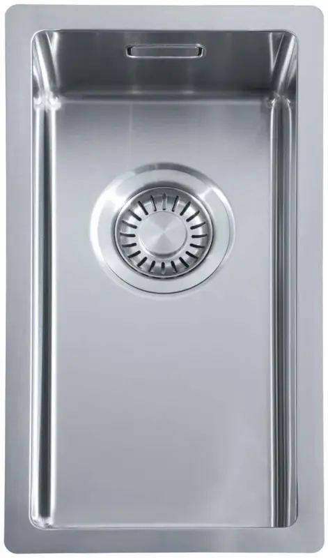 ABK Bingara μικρός ανοξείδωτος νεροχύτης 20x40cm για εντοιχισμό, υποκατασκευή και υπερκατασ