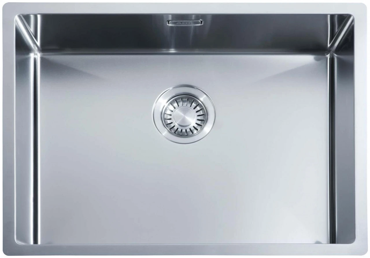 ABK Bingara ανοξείδωτος νεροχύτης 55x40cm επίπεδη ενσωμάτωση, υποδομή και εποικοδόμηση BIN55FVI