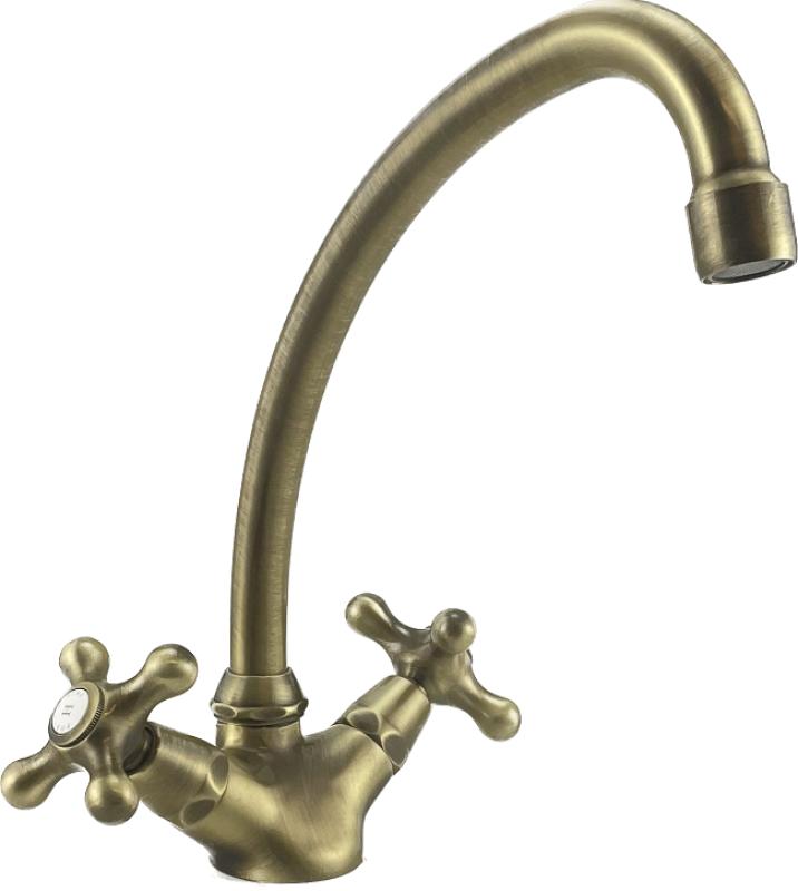 Νοσταλγική βρύση κουζίνας V1900 Μπρούντζος