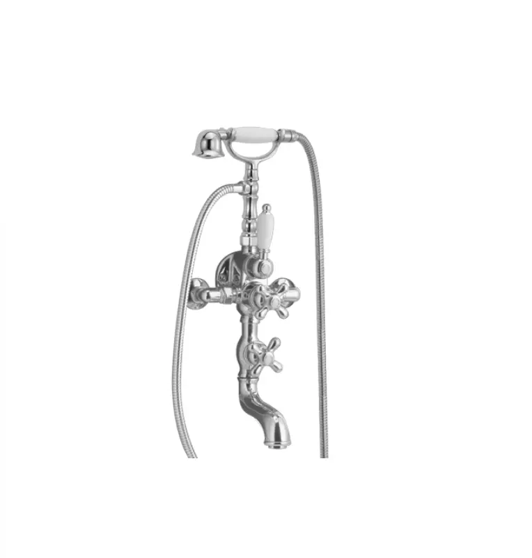 Huber Croisette Μπανιέρα με θερμοστάτη Μπρονζέ 198.CS01H.BA