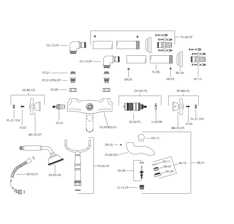 Χιουμπέρ Κρουαζέτ Μίκτης Μπάνιου σε Κολώνα Μπρονζέ CST3901027
