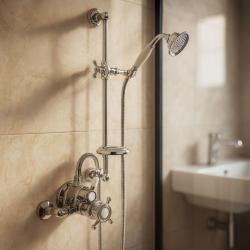 Χούμπερ Βικτωριανό Θερμοστατικό Σετ Ντουζ Χρώμιο 190R.VT01H.CR