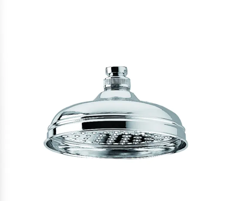 Huber Νοσταλγική μεγάλη κλασική ντουζιέρα 30cm από ανοξείδωτο ατσάλι 05.SO.03H.AC