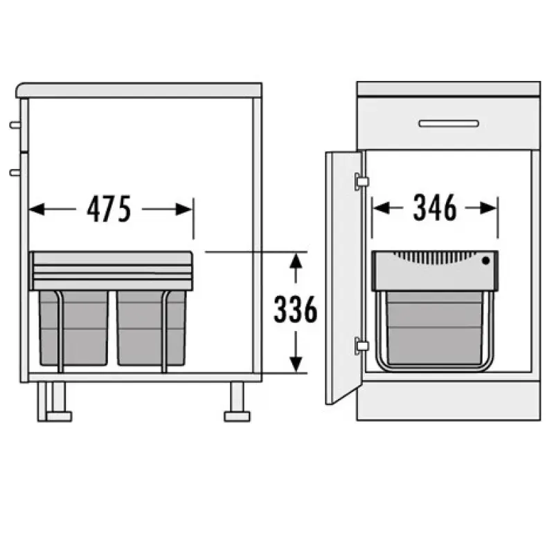 Χαίλο Τάντεμ RB Κάδος Απορριμμάτων 1153449152