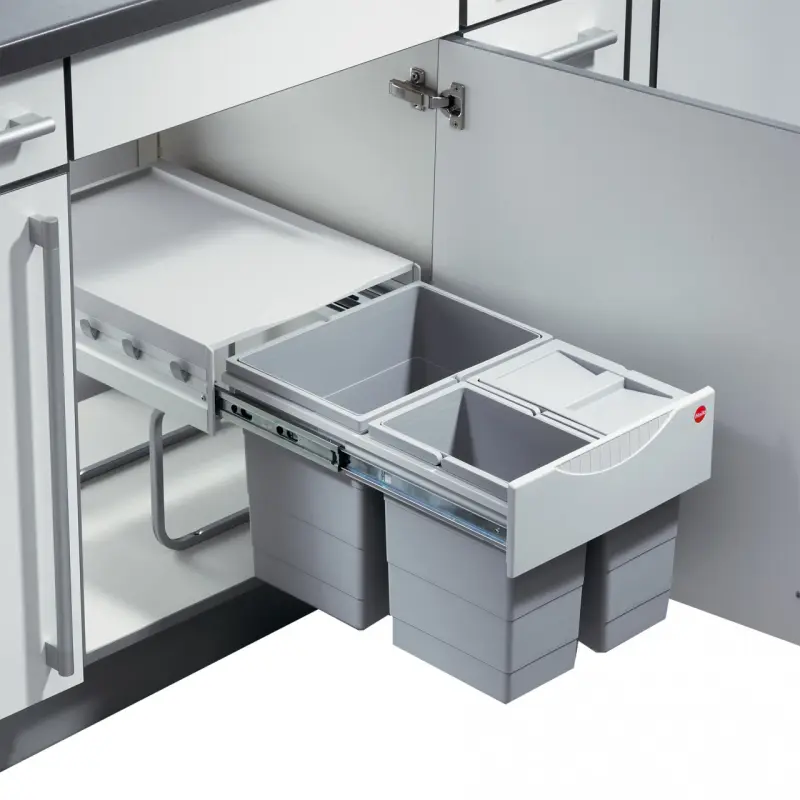 Χαίλο Τάντεμ S 3 Κάδος Απορριμμάτων 1x18+2x8,5 λίτρα 1153449232