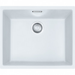 Franke Sirius 2 S2D 110.50 λευκός πλαστικός νεροχύτης 50x41cm εντοιχιζόμενος 125.0252.224