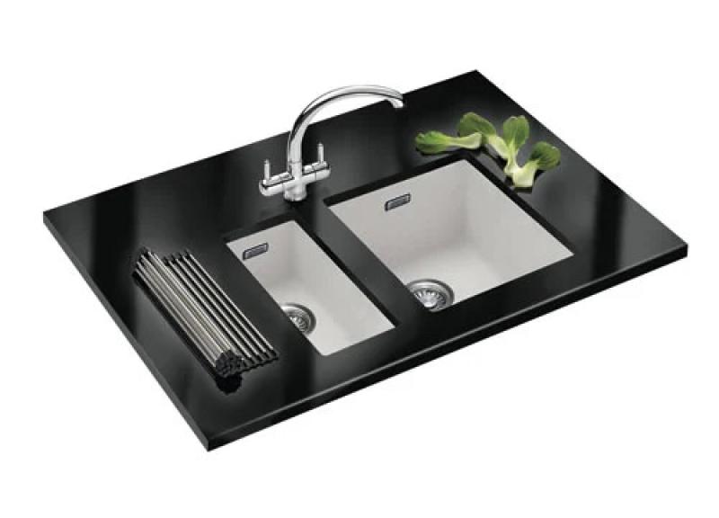 Franke Sirius 2 S2D 110.34 λευκός πλαστικός νεροχύτης 34x41cm επιτραπέζιος 125.0252.229