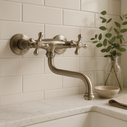 PB Νοσταλγική μπαταρία κουζίνας Classic C τοίχου ανοξείδωτο ατσάλι 10.2722