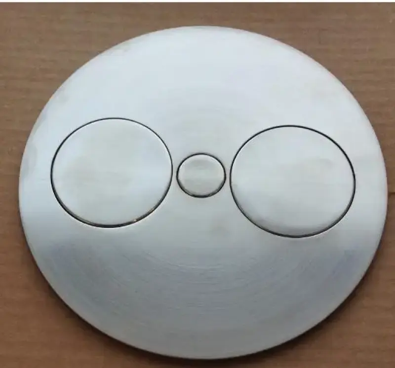 Bachmann Twist πρίζα κουζίνας ενσωματωμένη σε πάγκο από ανοξείδωτο ατσάλι, διπλή 008749