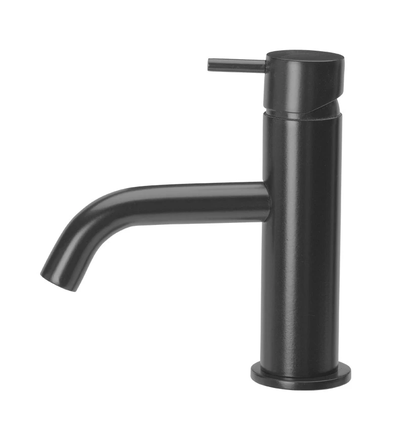 Waterevolution Flow μπαταρία νιπτήρα μαύρο ματ T110PR