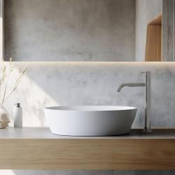 Waterevolution Flow βρύση νιπτήρα με ψηλό στόμιο για νιπτήρες, με βύσμα κλικ, χρώμιο T11501