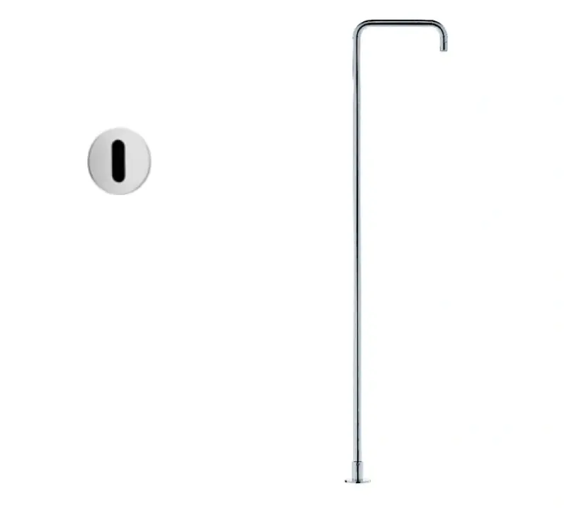 Waterevolution Flow ανεξάρτητη βρύση νιπτήρα με αισθητήρα υπερύθρων που λειτουργεί με μπαταρία, χρώμιο 1207925212