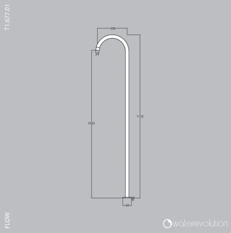 Ο Waterevolution Flow ελεύθερης τοποθέτησης μπαταρία νιπτήρα με αισθητήρα υπερύθρων χρώμιο 1207925232
