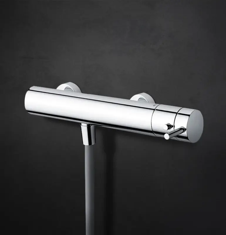 Waterevolution Flow θερμοστάτης ντους με σετ ντους χρώμιο T140T01