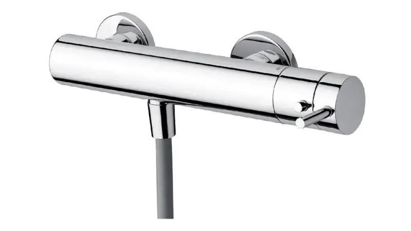 Waterevolution Flow θερμοστάτης ντους με σετ ντους χρώμιο T140T01