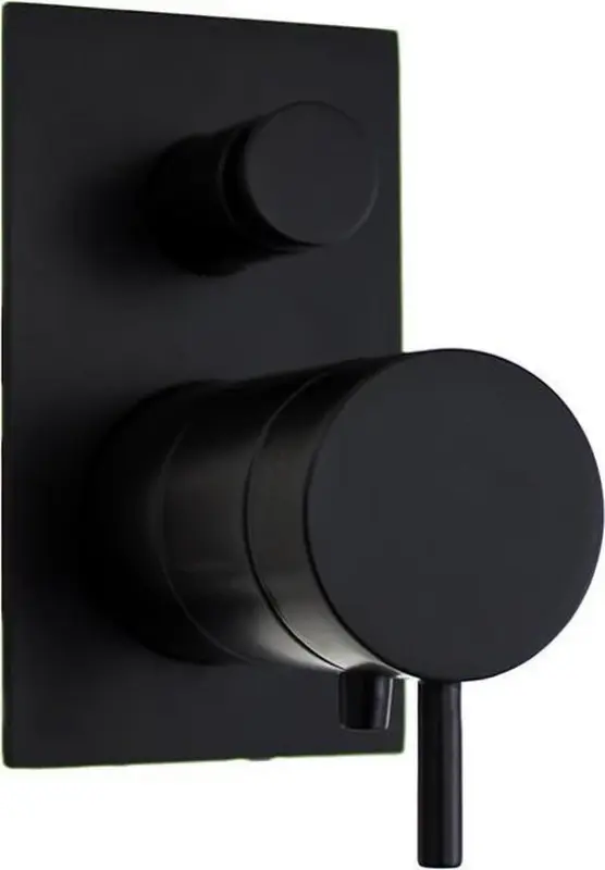 Waterevolution Flow ενσωματωμένος θερμοστάτης ντους με 2 εξόδους ματ μαύρο T132TBPR