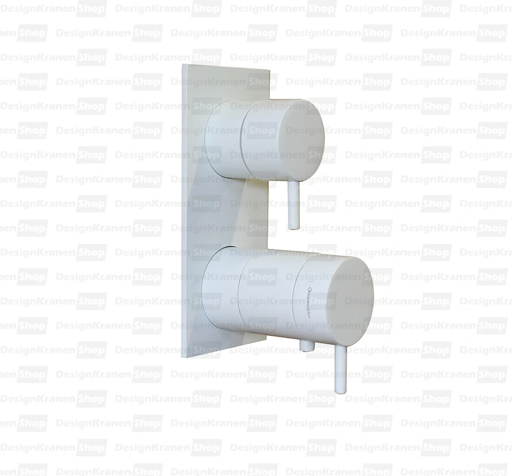 WaterEvolution Flow εντοιχισμένος θερμοστάτης ντους με 3 εξόδους ματ λευκό T136TBBR.