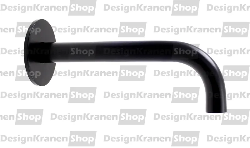 WaterEvolution Flow μπανιέρα μαύρο ματ στόμιο 15cm T167115PR