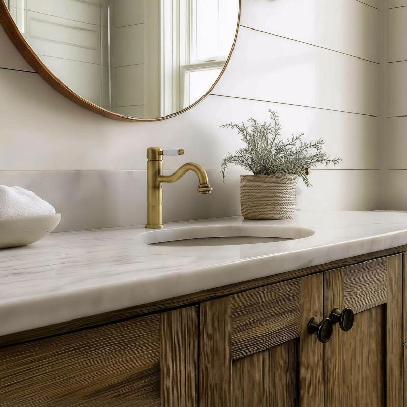 PB Classic κλασική μπαταρία νιπτήρα κίονας μπρούντζος 1208592572