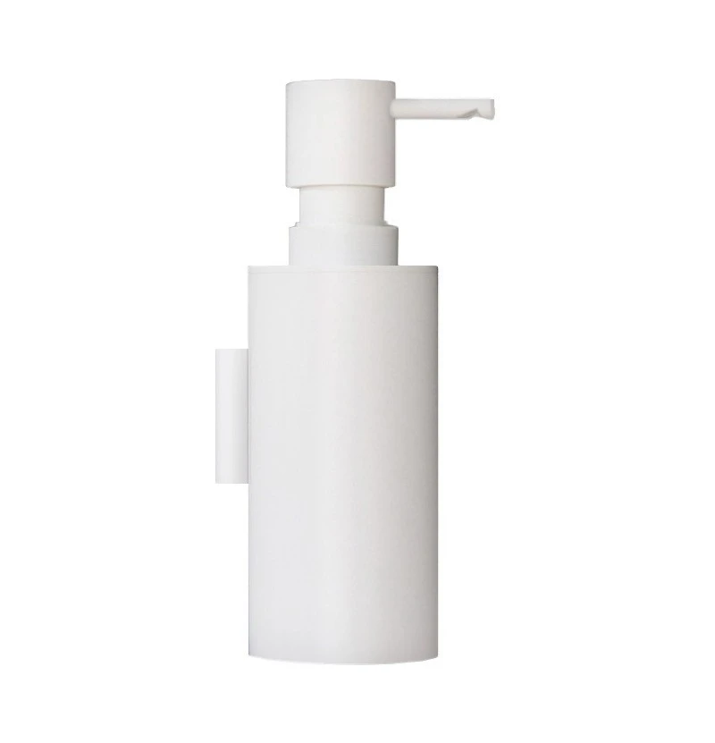 Waterrevolutie Diepe zeepdispenser mat wit A226BR