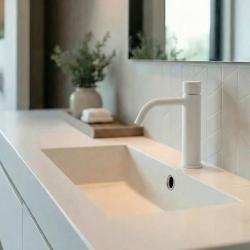 Καταρράκτης Waterevolution Flow Βρύση αυτοκλειόμενη ματ λευκό T110TPBR