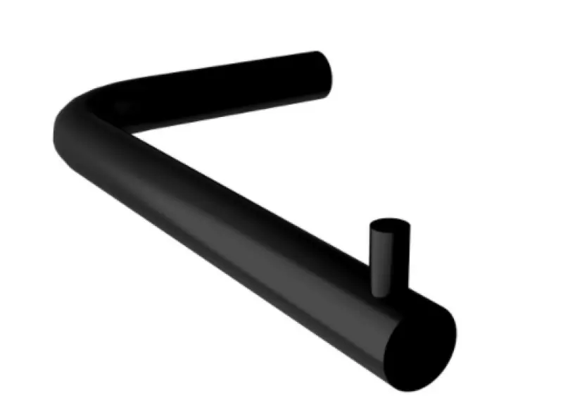 Waterevolution Flow Χαρτοθήκη χωρίς klep mat zwart A130PR