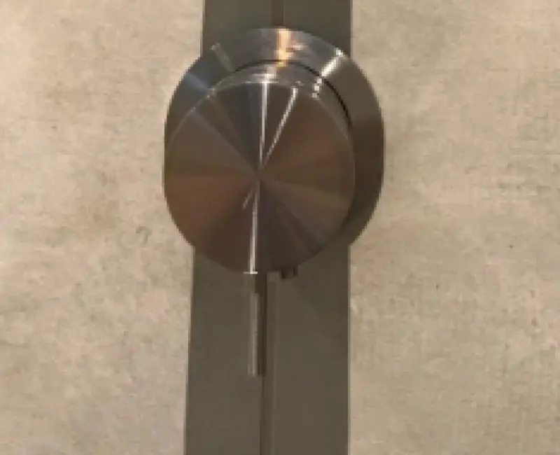 Waterevolution Flow ενσωματωμένος θερμοστάτης ντους από μασίφ ανοξείδωτο ατσάλι με στρογγυλή ροζέτα T142TBIE 1208816582