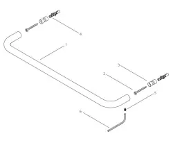 Ο κάτοχος πετσέτας Waterevolution flow 60cm Χρώμιο A11201