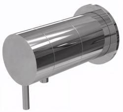 Waterevolution Flow ενσωματωμένος θερμοστάτης ντους στρογγυλή ροζέτα χρώμιο T142TB01