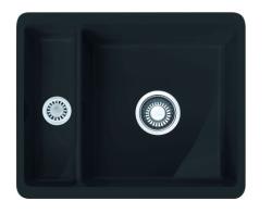 Φράνκε νεροχύτης Fraceram Kubus KBK160 Onyx υποκατασκευή 1260335887