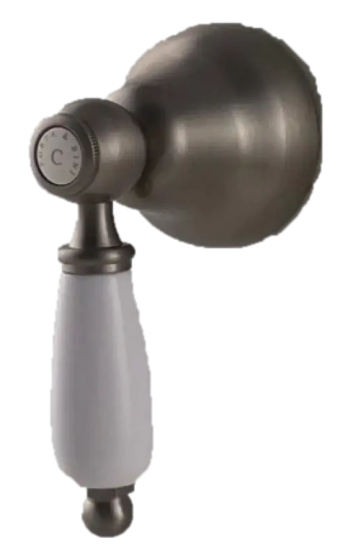 PB κλασική βρύση εντοιχισμένη διακοπή με λευκή λαβή ανοξείδωτο ατσάλι 1208854672.