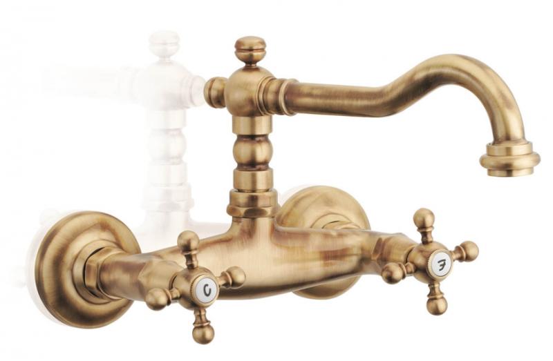 PB κλασική μπαταρία μπανιέρας με αστέρια, περιλαμβάνει χειροκίνητο ντους Χρώμιο 1208855242