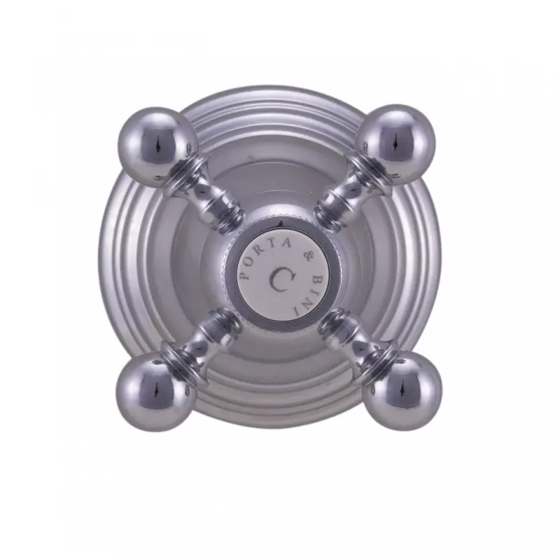 PB κλασική εντοιχισμένη βρύση διακοπής με αστέρια κουμπιά Χρώμιο 1208855562