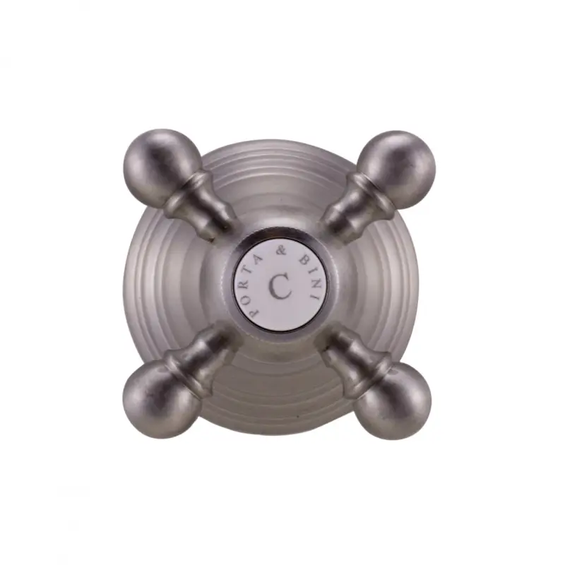 PB κλασική εντοιχισμένη βαλβίδα διακοπής με αστέρι λαβή ανοξείδωτο ατσάλι 1208855582