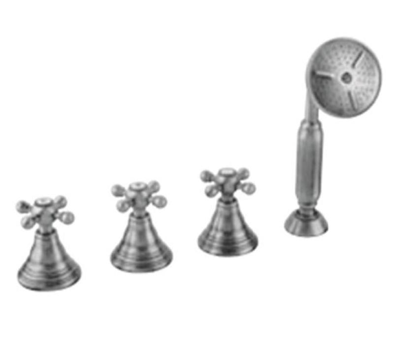 PB κλασικό σετ μπανιέρας 4 οπών με αστέρια για γέμισμα μπανιέρας Μπρούντζος 1208855842