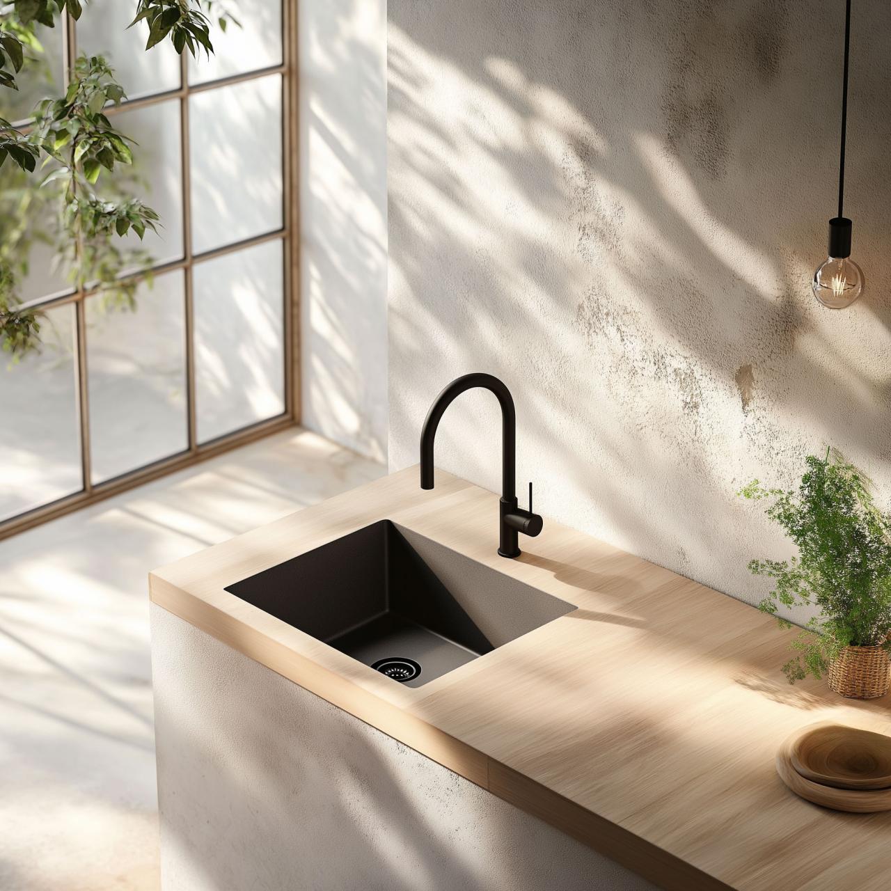 Φράνκε νεροχύτης Fraceram Kubus KBK110.50 Ανθρακί ματ εντοιχισμένος 1260380350