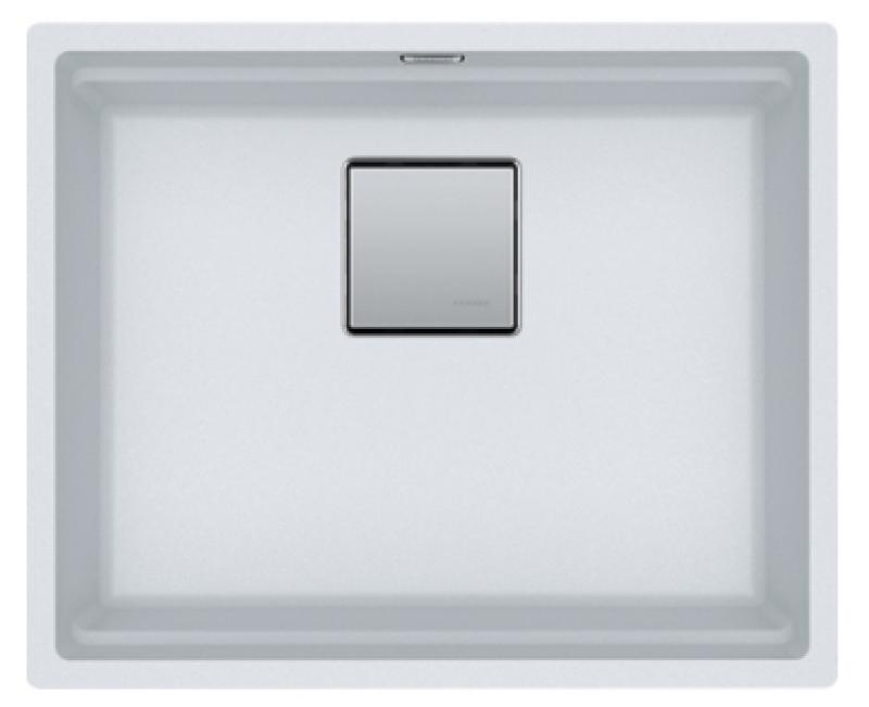 Φράνκε Κούμπους KNG 110.52 νεροχύτης 52x42 λευκός γρανίτης υποκατασκευή 125.0512.506