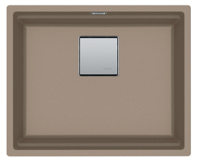 Φράνκε Kubus KNG 110.52 νεροχύτης 52x42 ταουπέ γρανίτης υποκατασκευή 125.0512.505