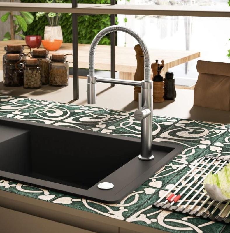 Φράνκε Pescara Semi Pro L κουζινοβρύση με εύκαμπτο στόμιο ανοξείδωτο ατσάλι 115.0472.960