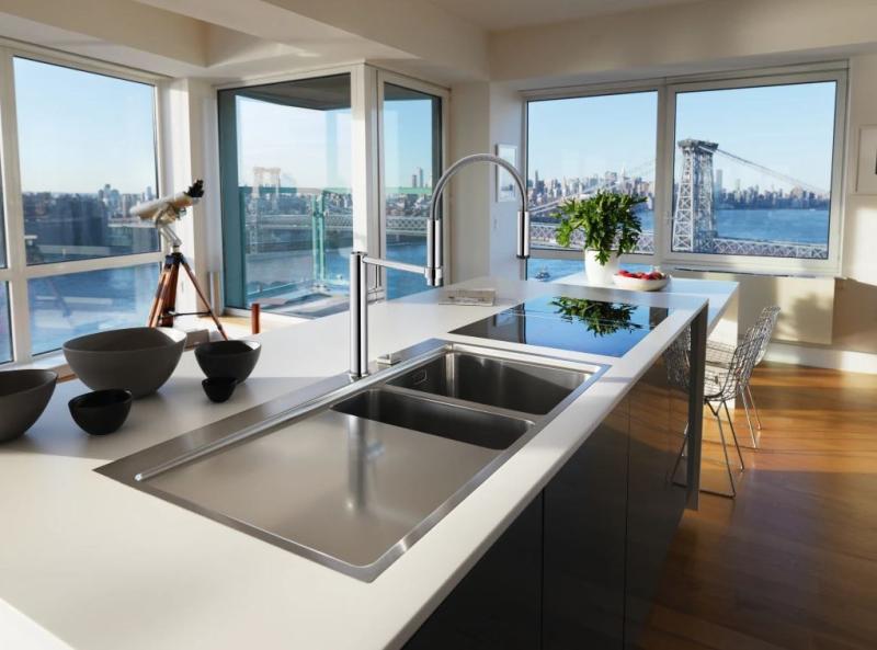 Franke Pescara Semi Pro 360 Κουζινόμπαταρία με ευέλικτη ροή χρωμίου 115.0393.976