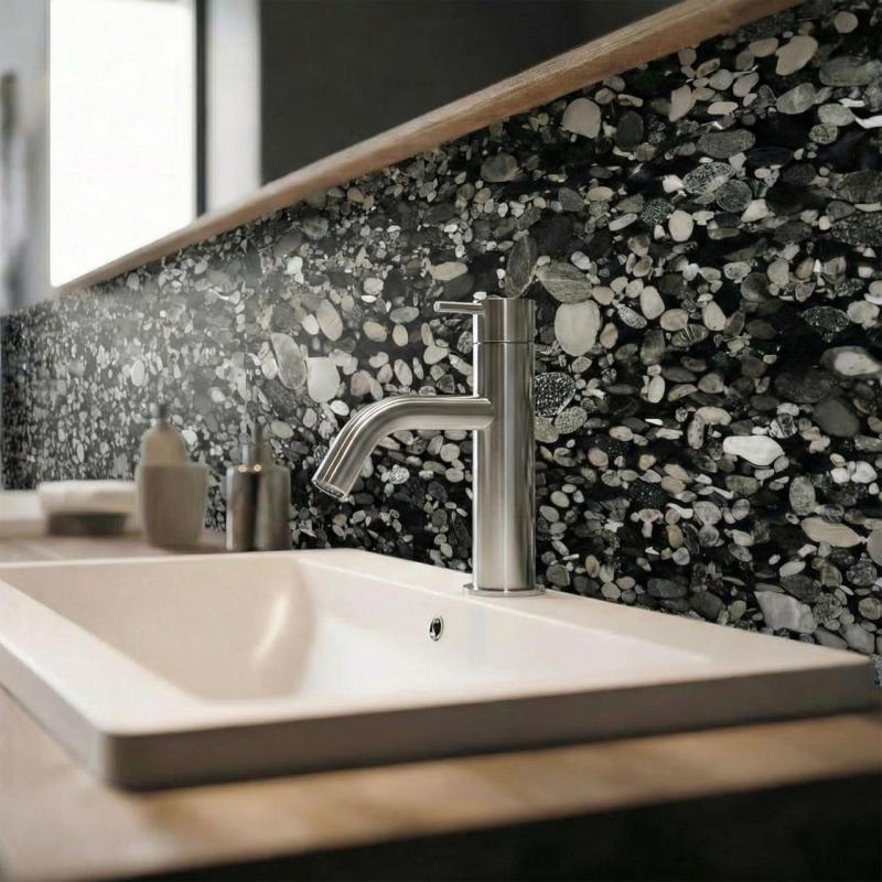 Waterevolution Flow βρύση νιπτήρα από ανοξείδωτο χάλυβα T1101AIE