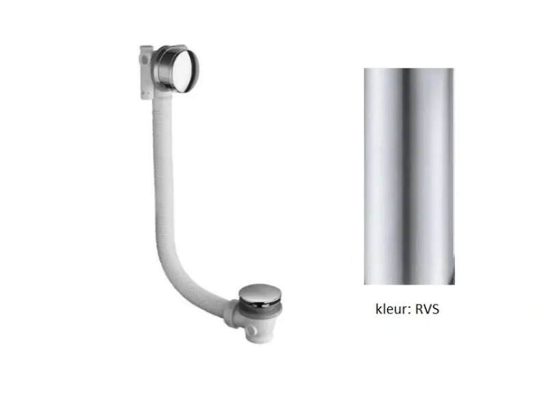 Επανάσταση νερού με συνδυασμό γεμίσματος μπάνιου RVS B1ENCHIE