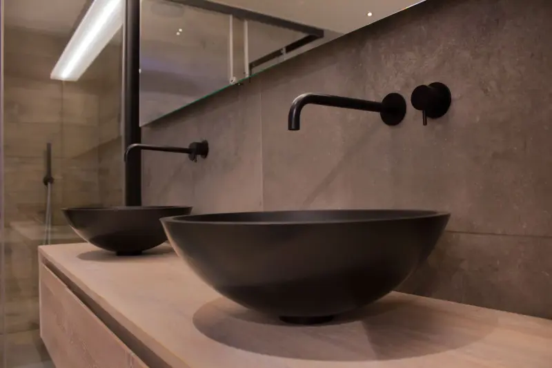 Solid-S Pure Νιπτήρας επιτοίχιος, στρογγυλός, ματ ανοιχτό γκρι, Π41xΥ14 εκ., χωρίς υπερχείλιση 1208919566