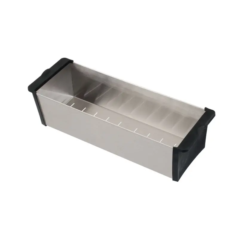 Caressi CACS1D46 μαύρο 44cm κάδος απορριμμάτων από ανοξείδωτο χάλυβα 1208920601