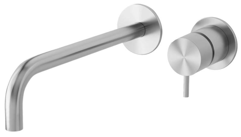 Waterevolution Flow ενσωματωμένη βρύση νιπτήρα πλήρως από ανοξείδωτο χάλυβα T116BIEV2 με έξοδο 25 cm