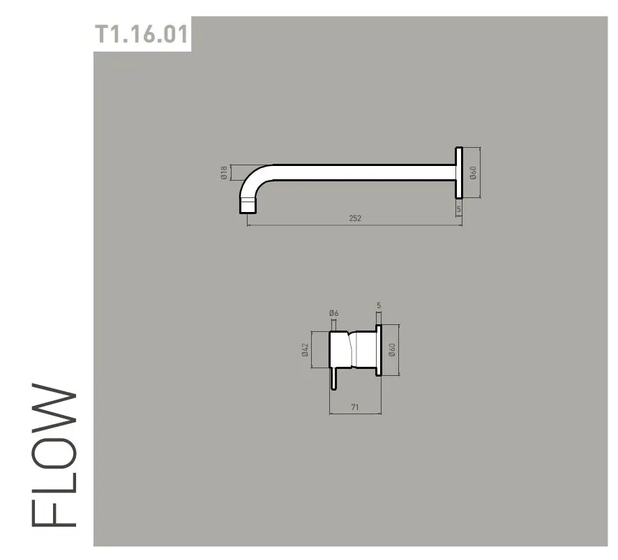 WaterEvolution Flow ingebouwde wastafelkraan geborsteld messing met uitloop 25 cm T116BLE-25

Αναμεικτική μπαταρία νιπτήρα τοίχου WaterEvolution Flow σε βουρτσισμένο ορείχαλκο με ρουξούνι 25 