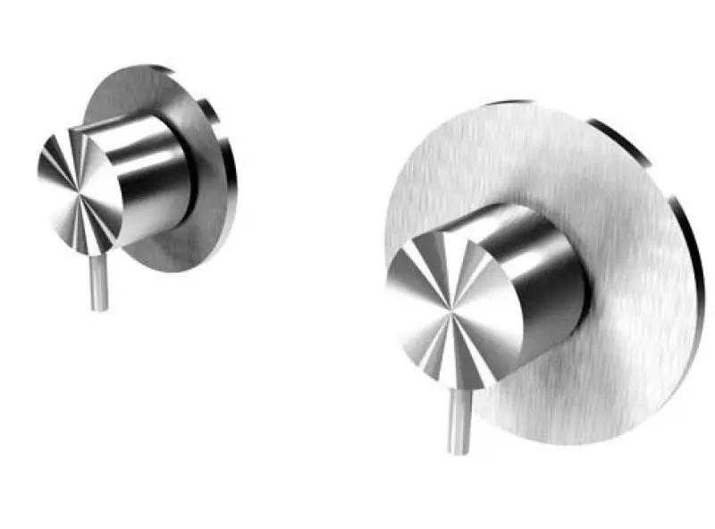 Waterevolution Flow ενσωματωμένος θερμοστάτης ντους με 1 βρύση πλήρως από ανοξείδωτο ατσάλι 1208920974