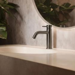 Water Evolution Flow βρύση νιπτήρα PVD gun metal T1101AGME