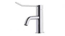Waterevolution Flow μπαταρία νιπτήρα PVD light gold T111WGE