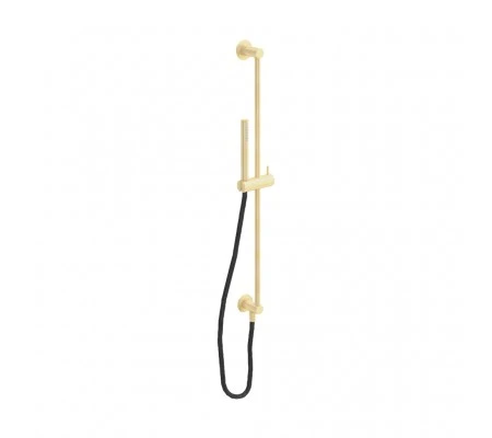 Waterevolution Flow σετ glijstang met χειροκίνητο ντους 800mm Light Gold T1661WGE